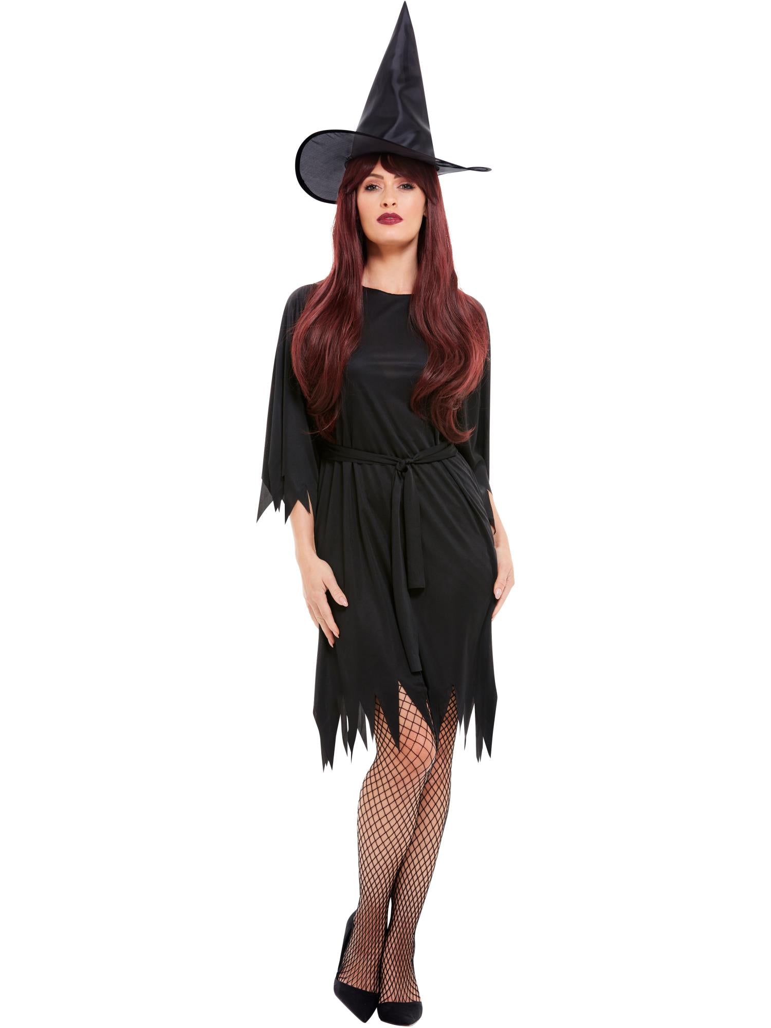 smiffys-fever-spooky-witch-kost-m-damen-schwarz image 4