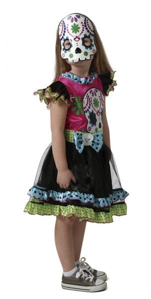 rubie-s-deluxe-la-bonita-d-a-muertos-m-dchenkost-m-m-bunt image 8