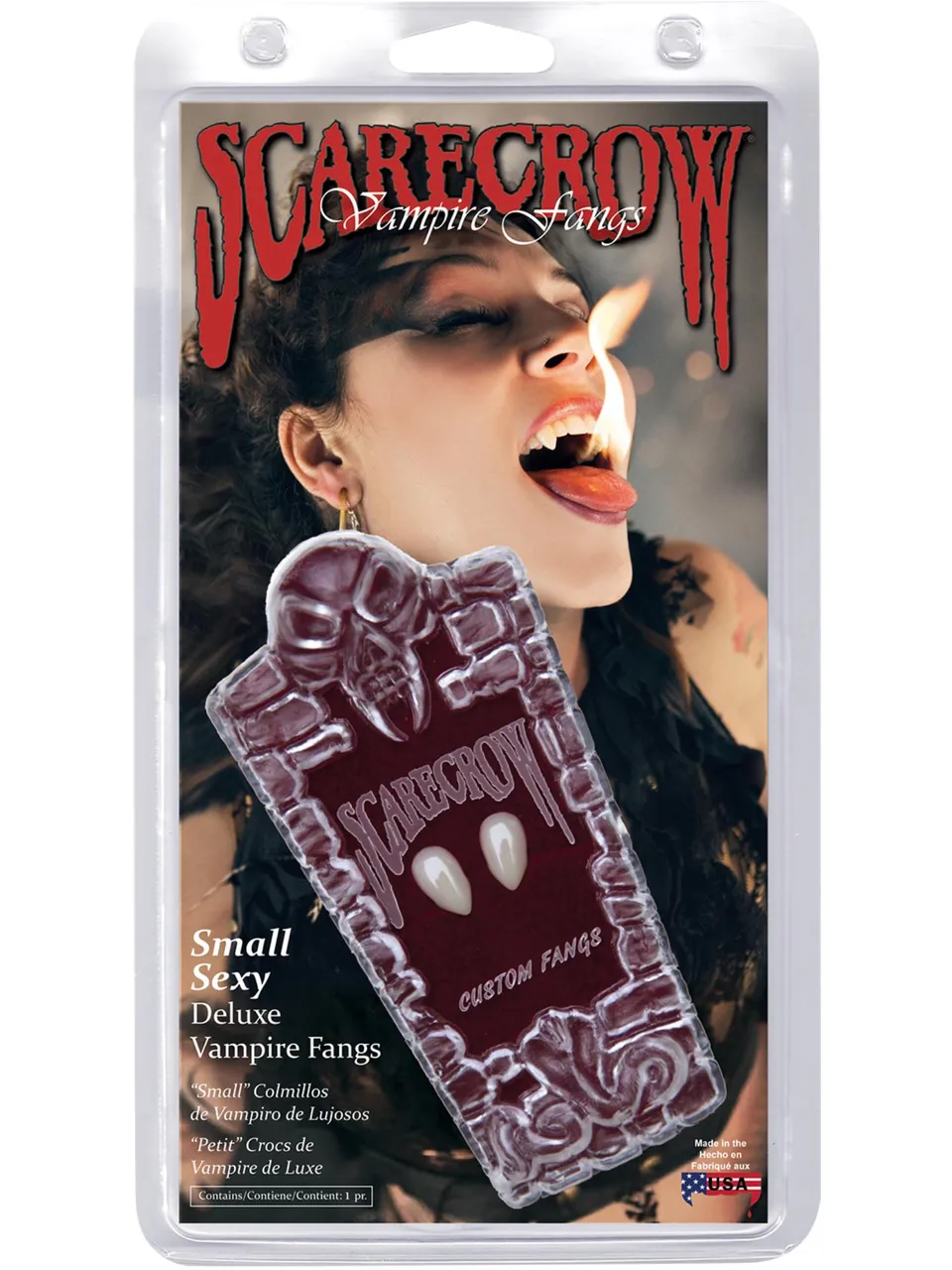 smiffys-scarecrow-love-bite-vampirz-hne-wei-mit-kleber image 1