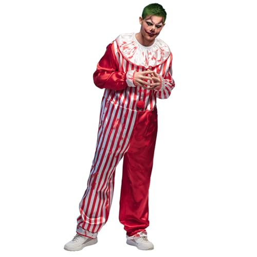 boland-killer-clown-kost-m-gr-50-52-rot-wei image 7
