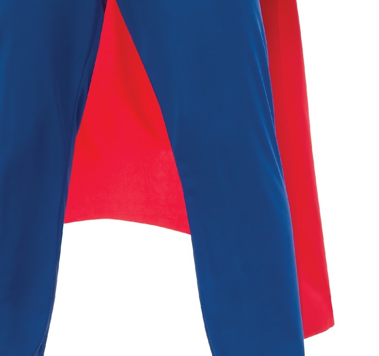rubies-superman-kost-m-erwachsene-basic-blau-rot image 2