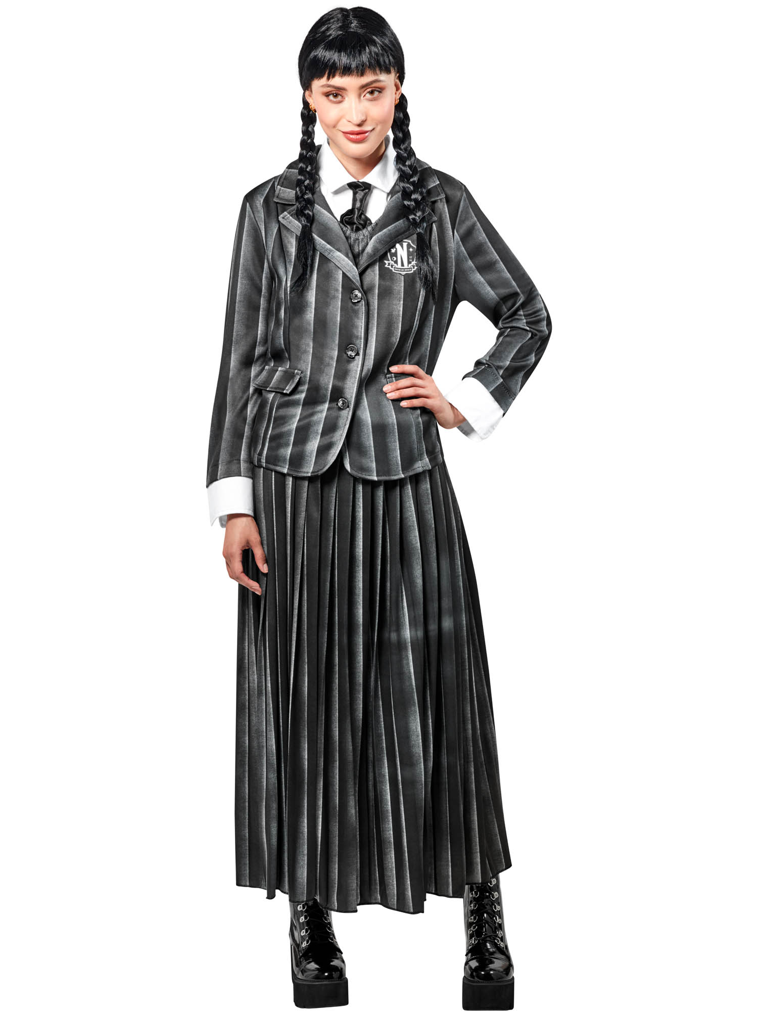 rubies-wednesday-uniform-luxe-kost-m-erwachsene-offiziell-lizenziert image 2