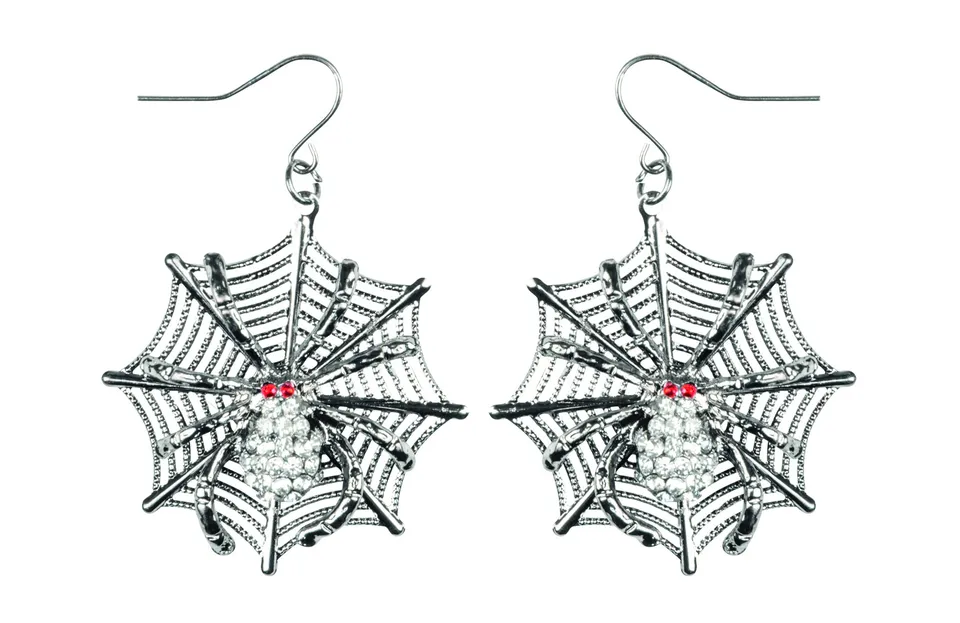 boland-spinnennetz-ohrringe-spinne-ohrstecker image 1