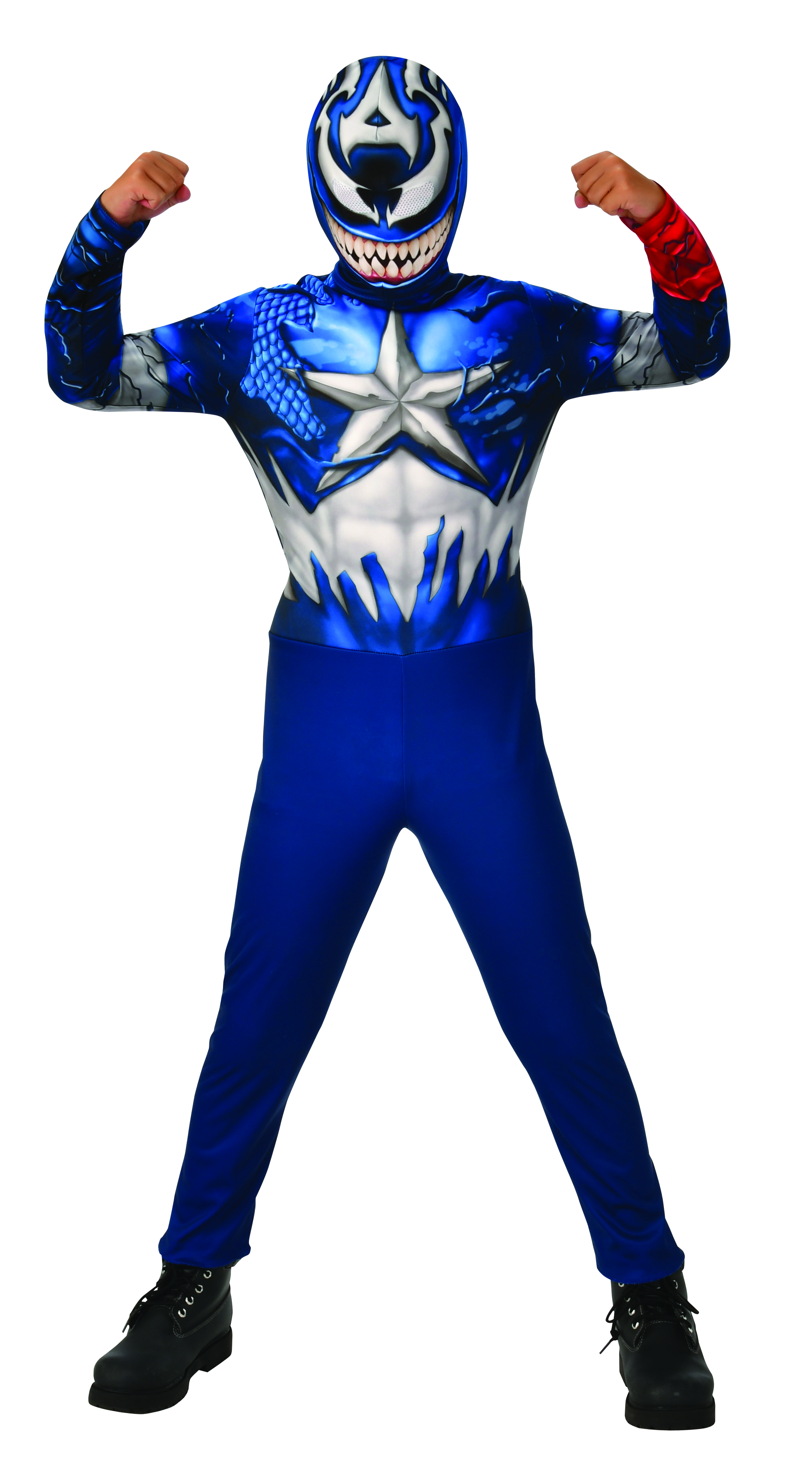 rubies-captain-america-venom-kinderkost-m-overall-maske image 1