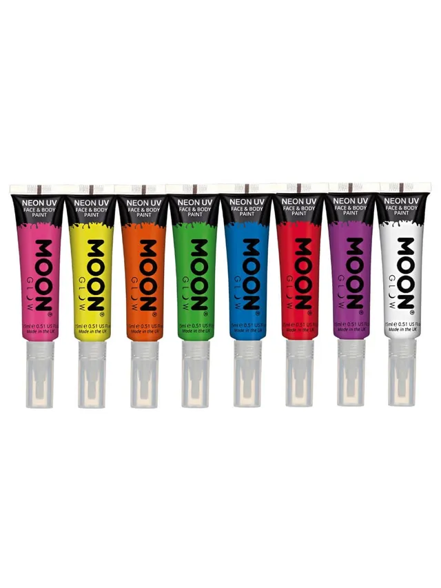moon-glow-neon-uv-face-paint-15ml-pink-schminke image 1