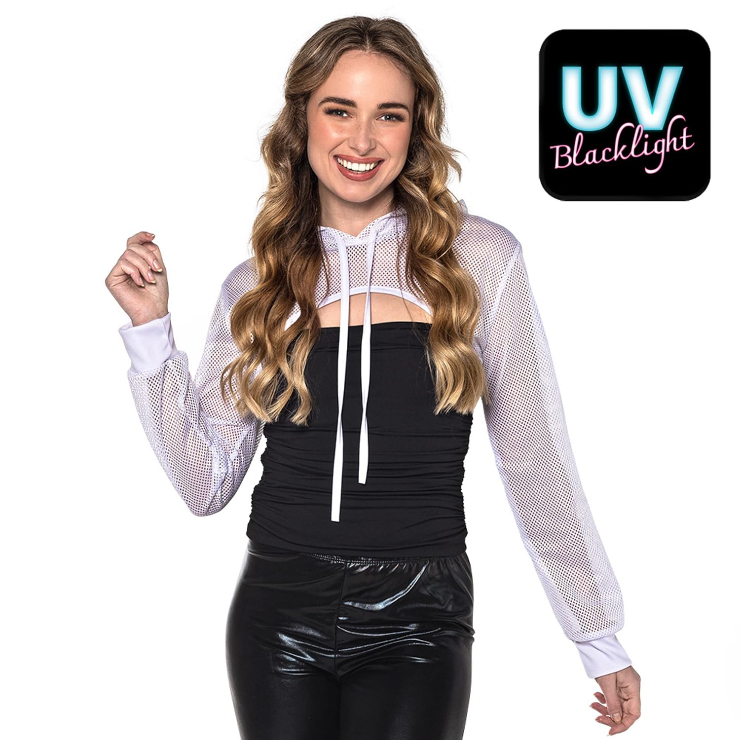boland-fischnetz-bolero-hoodie-wei-gr-e-m image 2