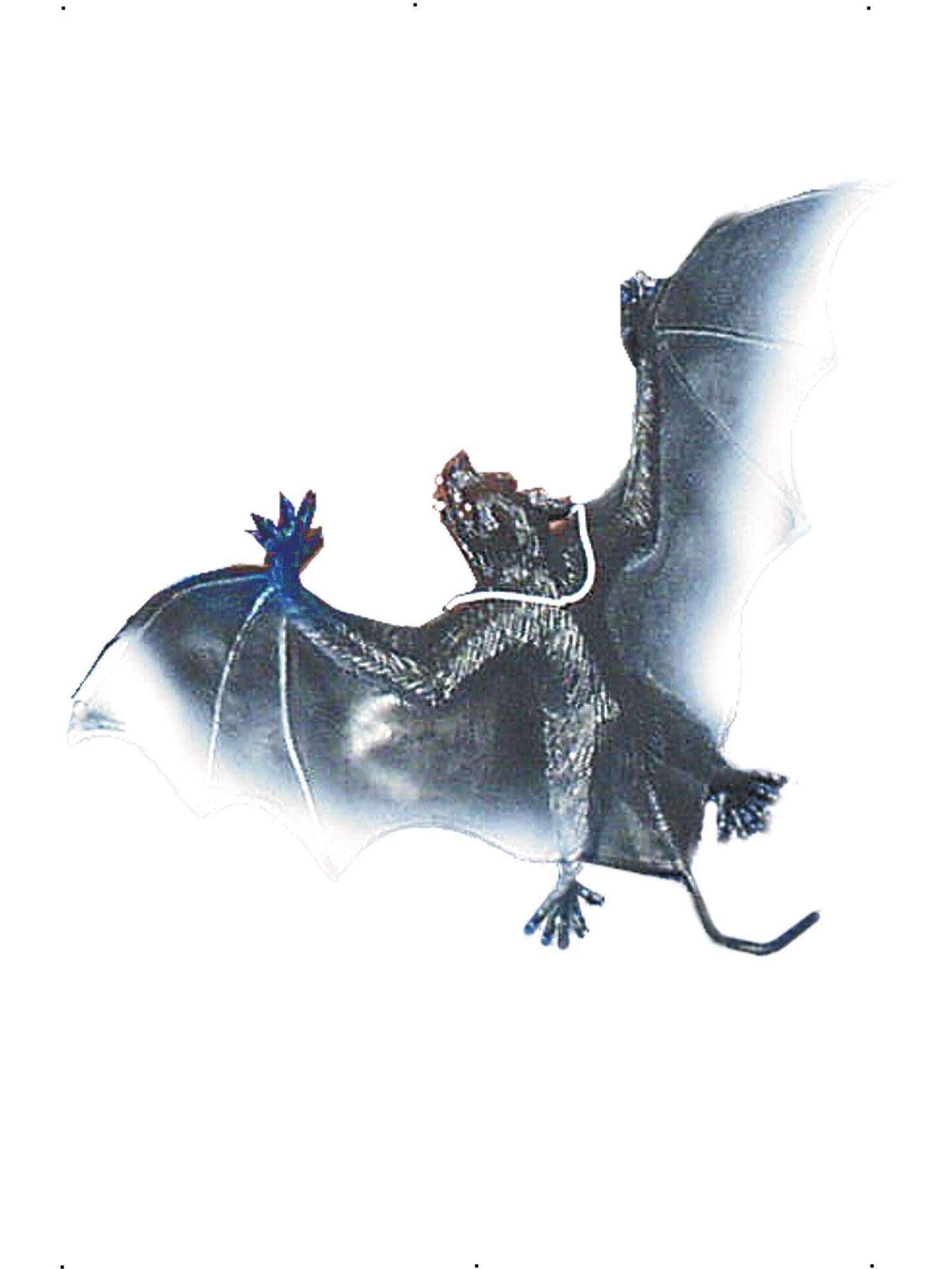 smiffys-fever-fledermaus-deko-24er-schwarz image 2