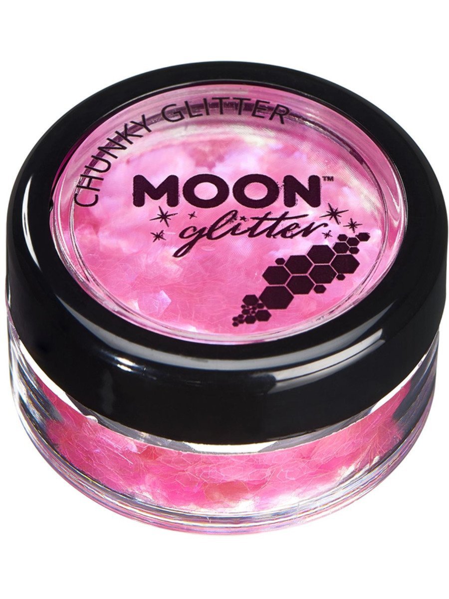 smiffys-makeup-fx-moon-chunky-glitzer-rosa-3g image 2