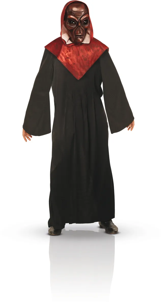 rubies-red-alien-kost-m-kleid-maske-erwachsene image 1