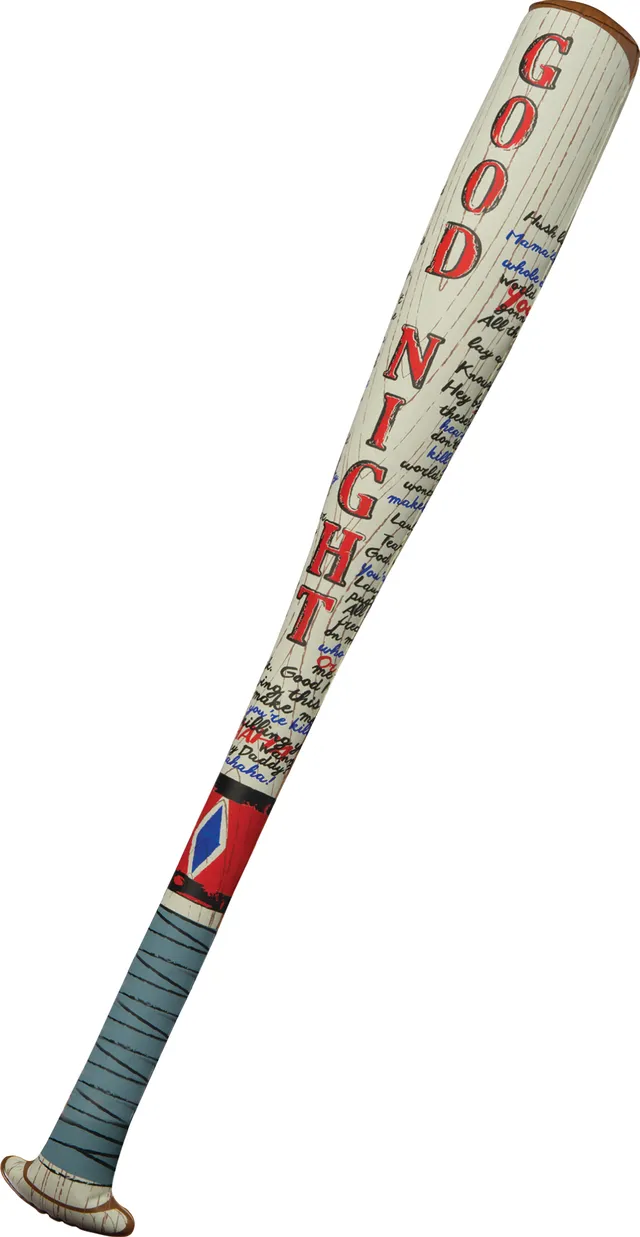 rubies-harley-quinn-aufblasbarer-baseballschl-ger-59-cm-lizenziert image 1