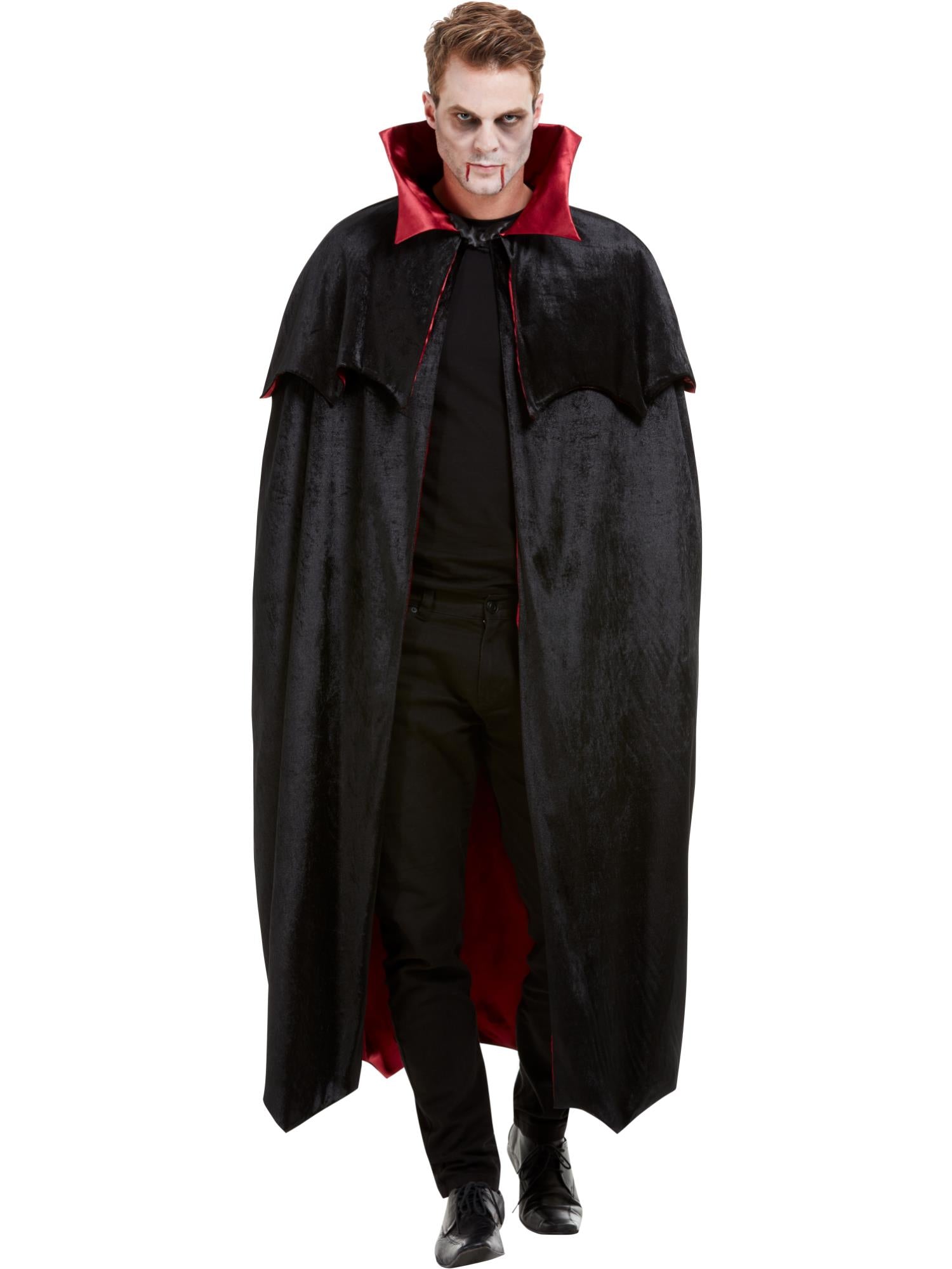 smiffys-fever-vampirumhang-deluxe-schwarz-rot image 3