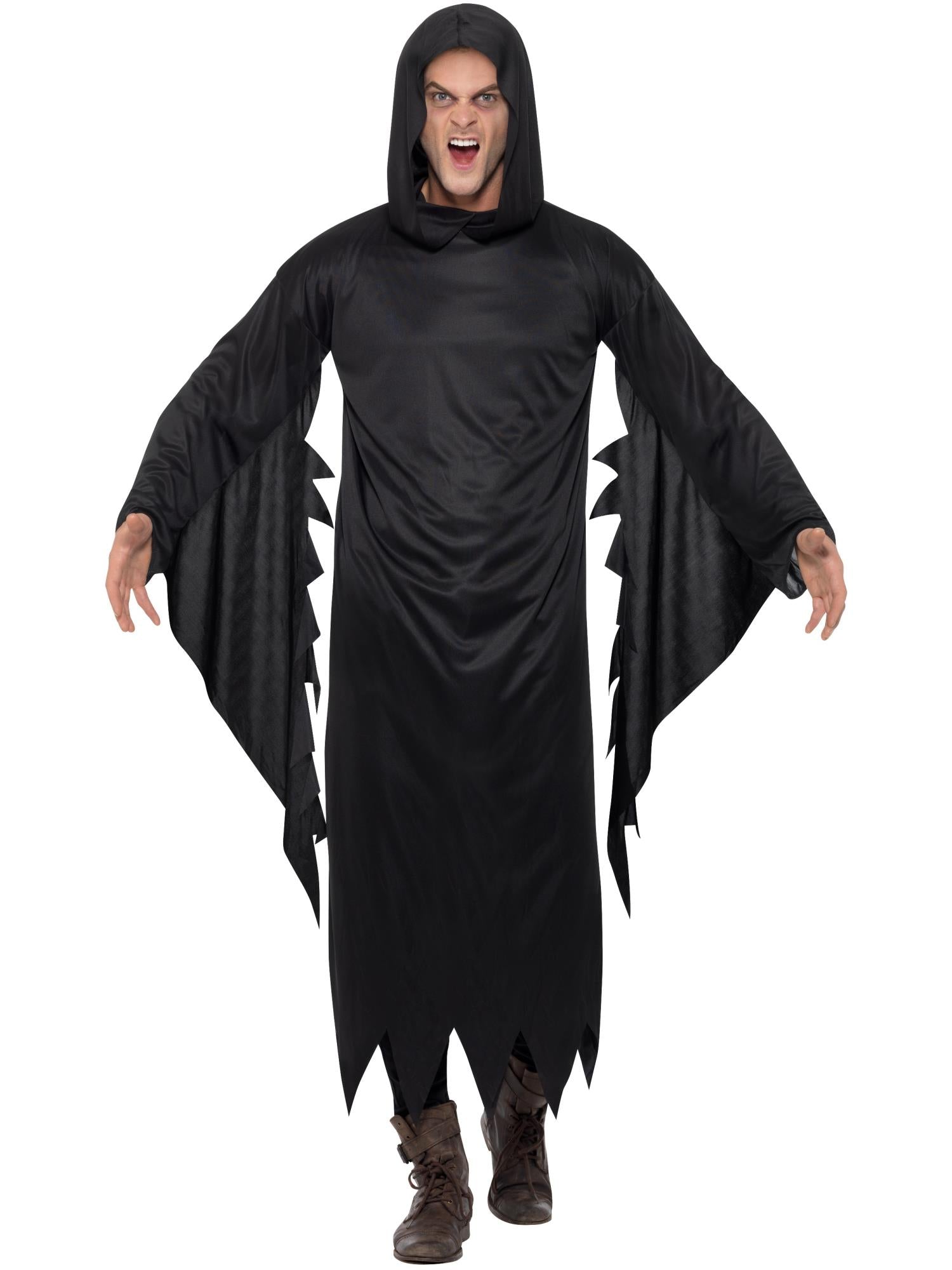 smiffys-fever-screamer-kost-m-schwarz-m-kapuze image 3