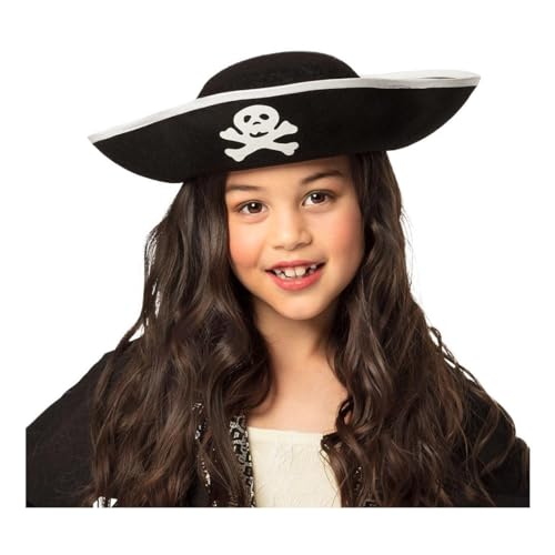boland-piratenhut-kinder-dreispitz-schwarz-totenkopf image 4