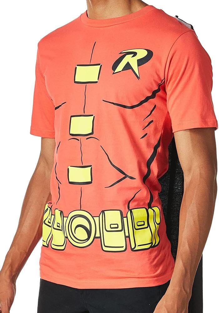 rubie-s-robin-deluxe-t-shirt-kost-m-gr-l-mit-cape-maske image 4