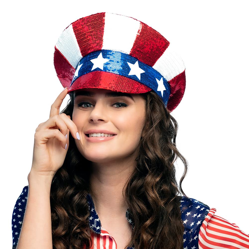 boland-headwear-usa-m-tze-pailletten-sterne-streifen image 2