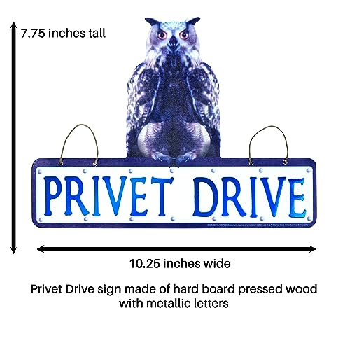 rubie-s-deluxe-harry-potter-privet-drive-schild-19-7x26-cm-eule image 5