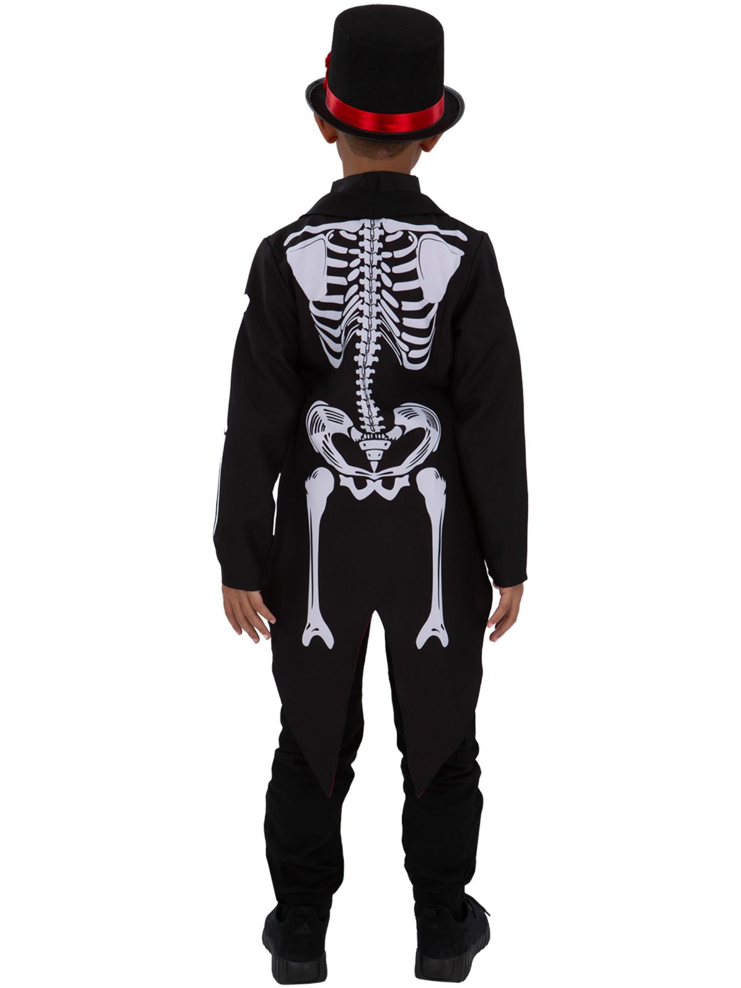 smiffys-fever-skelett-kost-m-jungen-day-of-dead-m-7-9 image 2