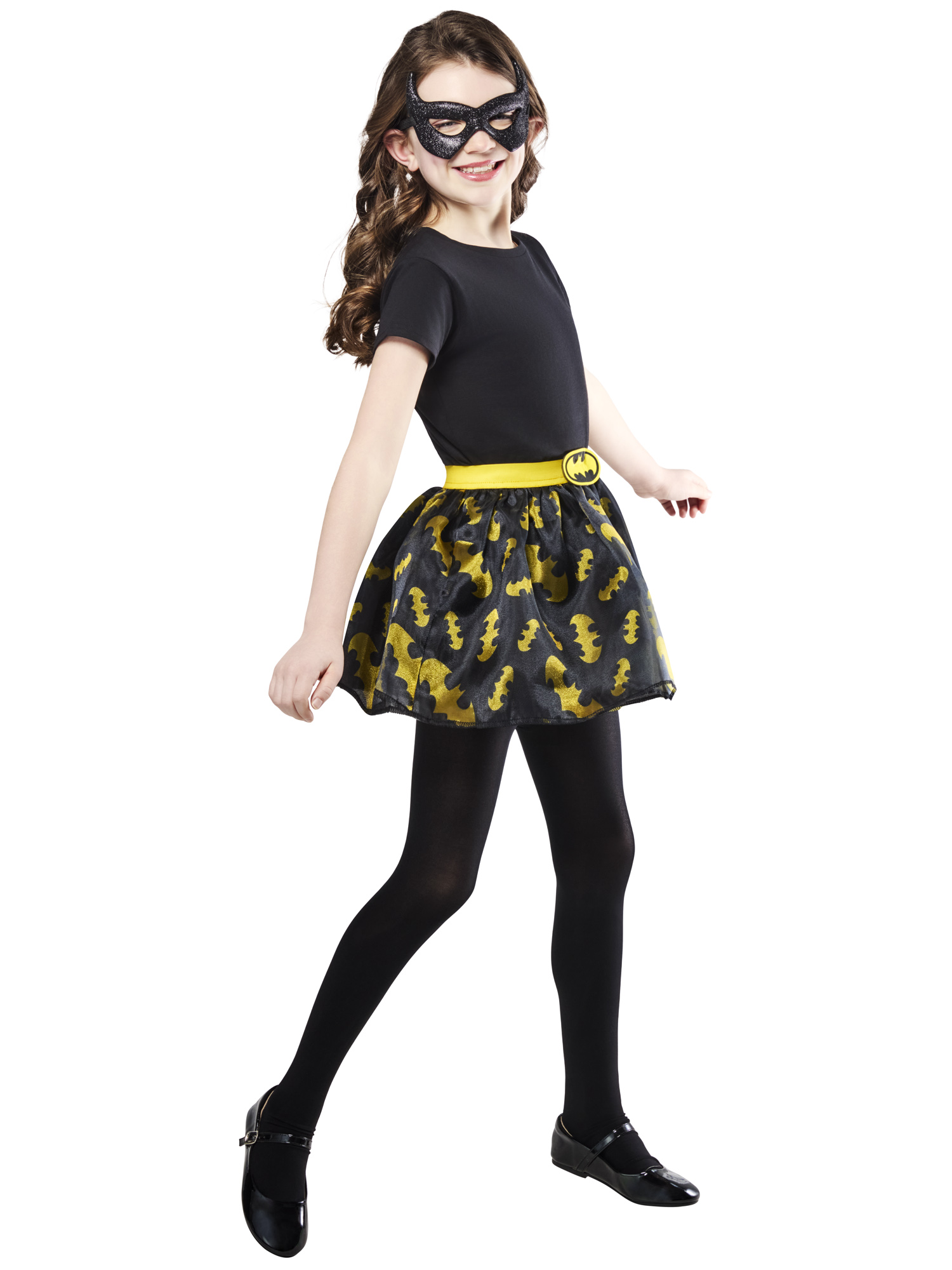 rubies-batgirl-tutu-set-kost-m-kinder-5-8-jahre-glitzer image 3