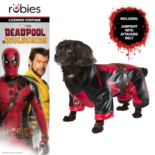 rubie-s-deluxe-dogpool-hundekost-m-m-deadpool-overall image 7