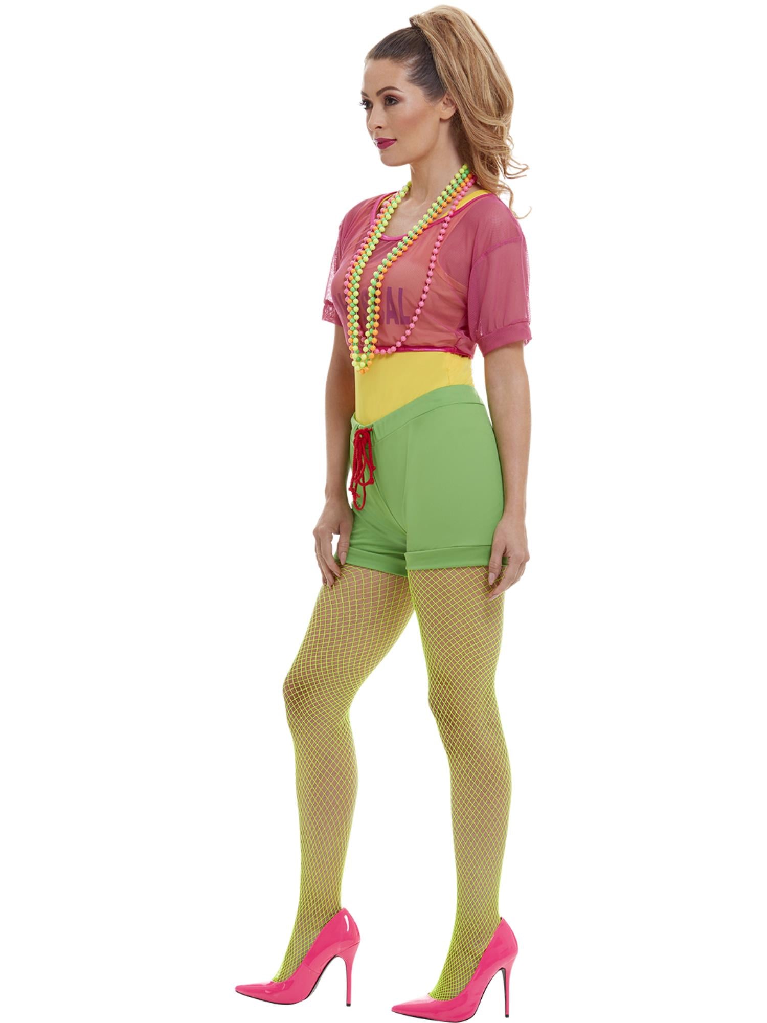 smiffys-fever-80er-aerobic-kost-m-bunt-s-damen image 3