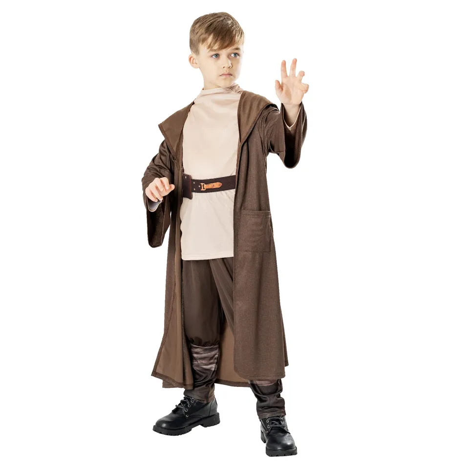 rubie-s-deluxe-star-wars-obi-wan-kinderkost-m-3-4-jahre-jedi image 1