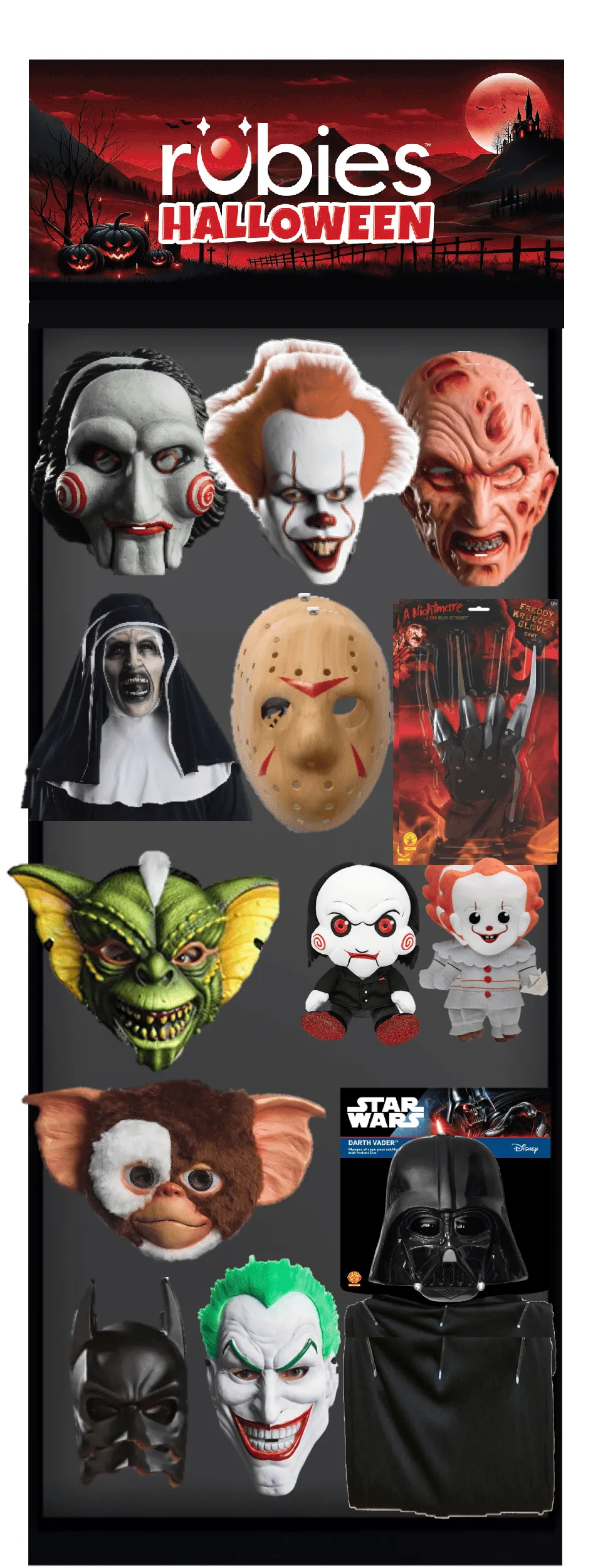 rubies-verkaufsdisplay-horror-70x40x230-cm image 1