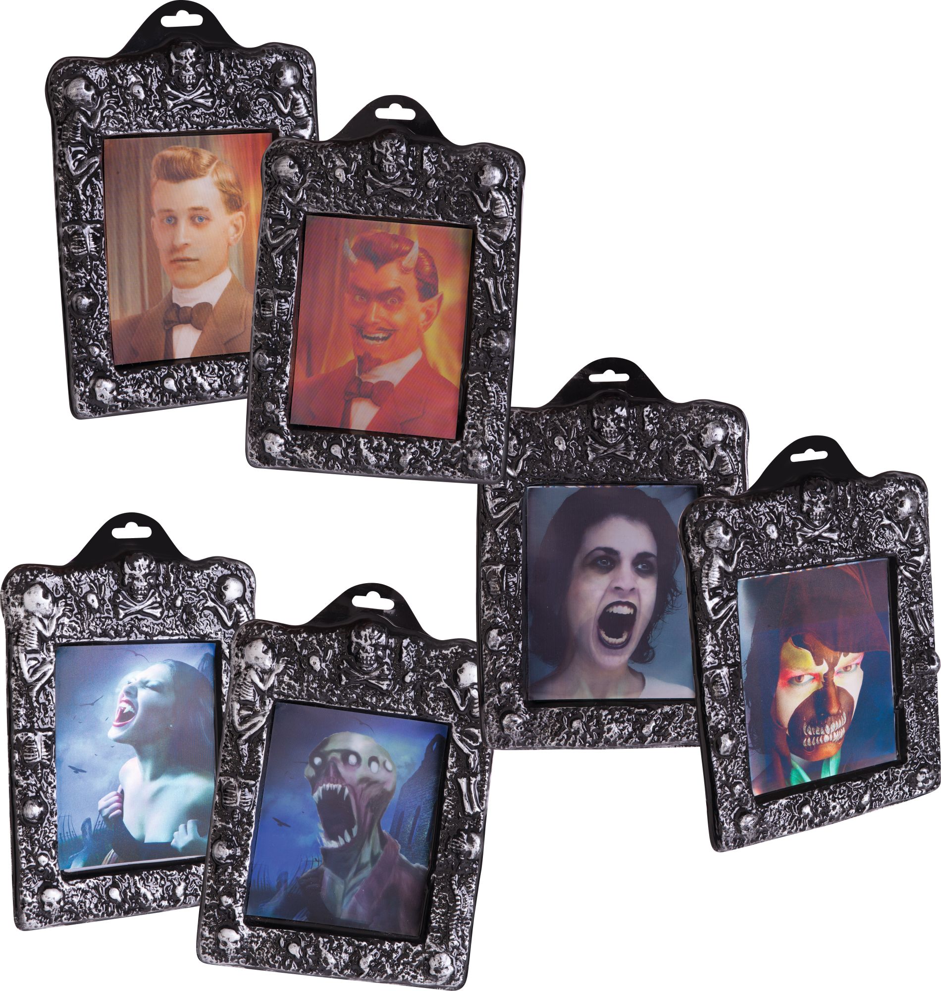 rubies-horror-bilderrahmen-3d-6er-set-deko image 1
