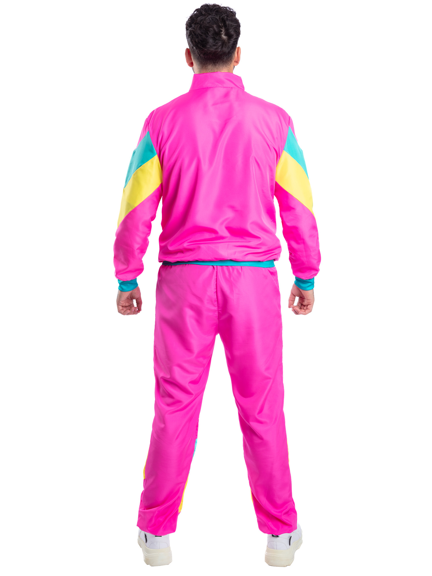 rubies-sport-80-80er-kost-m-herren-l-jogginganzug-neon image 3