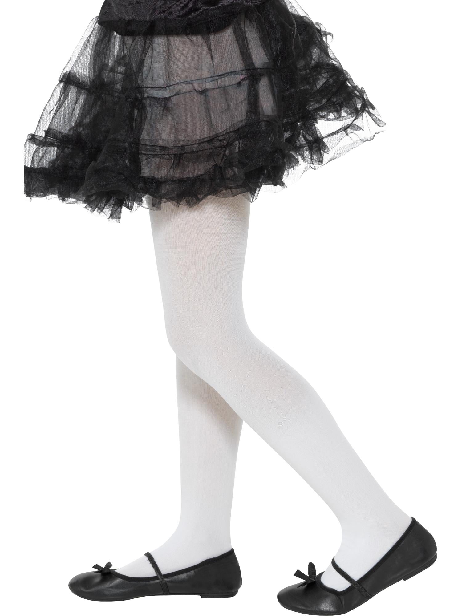 smiffys-fever-strumpfhose-wei-kinder-6-12-blickdicht image 1