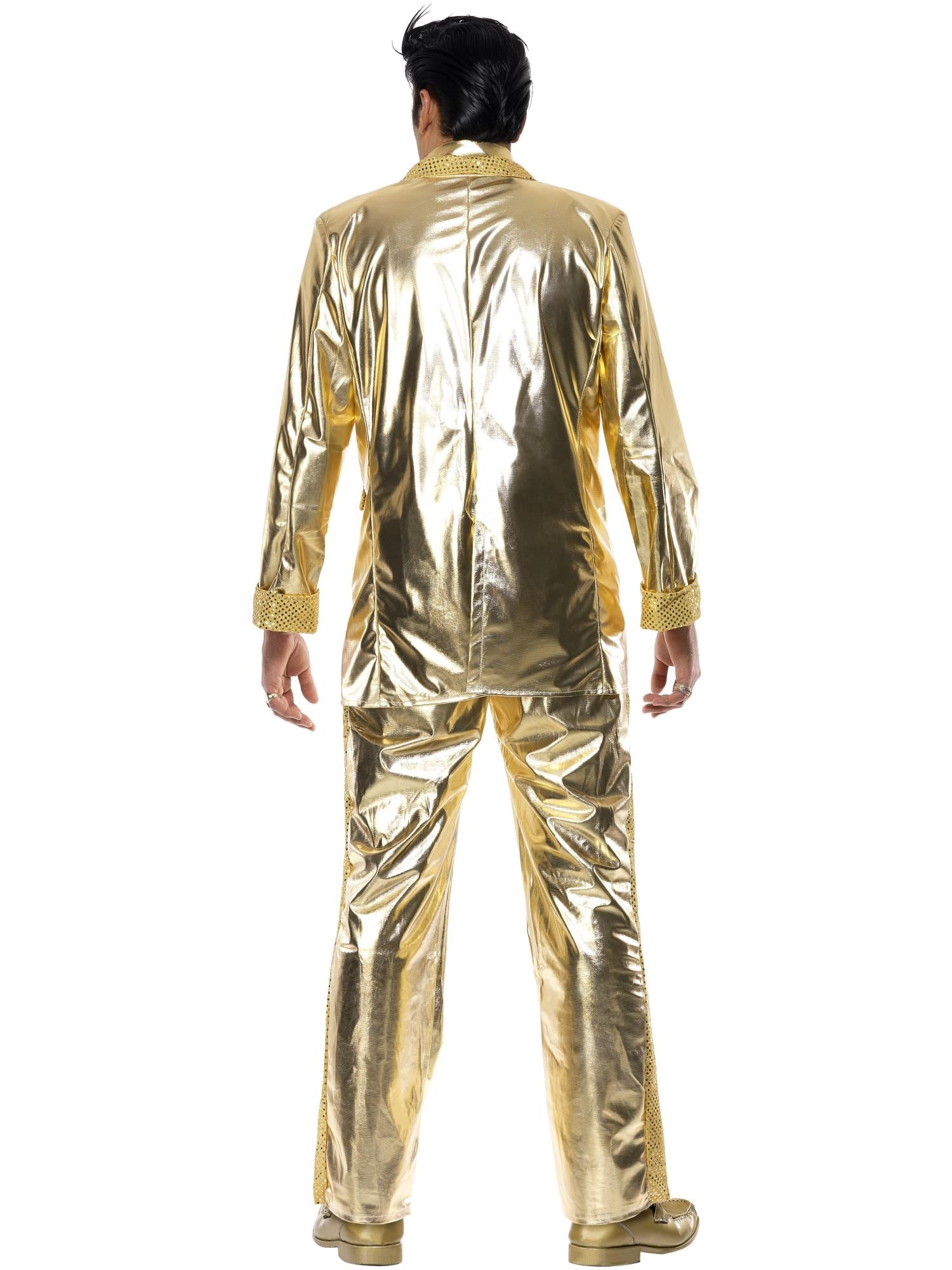 smiffys-fever-elvis-gold-herrenkost-m-gr-m-lizenziert image 2