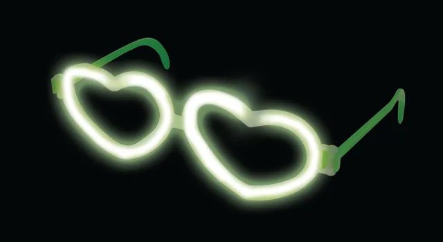 rubies-neon-brille-partybrille-paar-accessoire image 1