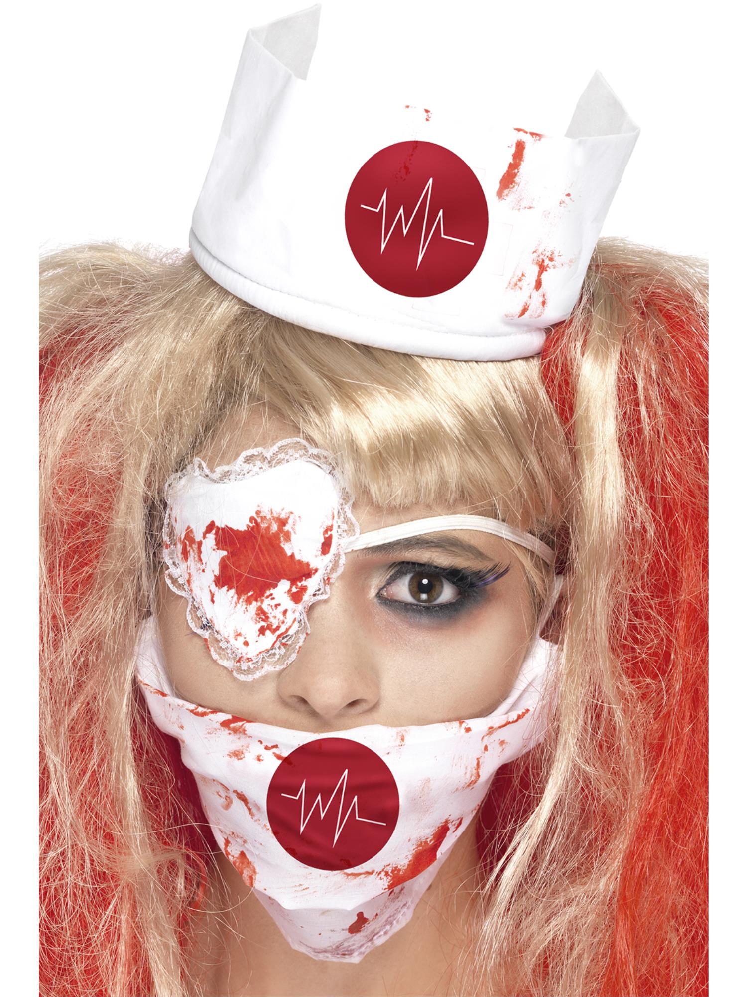 smiffys-fever-bloody-nurse-kit-krankenschwester-wei image 1