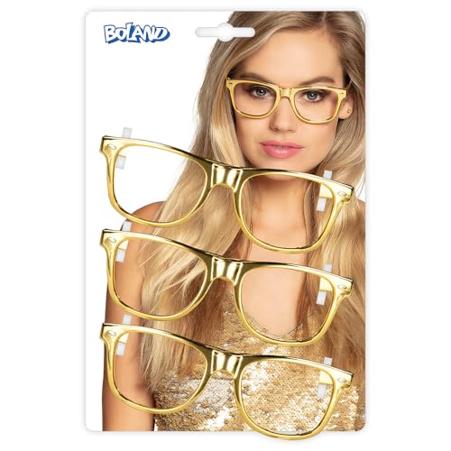 boland-accessories-partybrillen-3-st-ck-gold-ohne-st-rke image 8