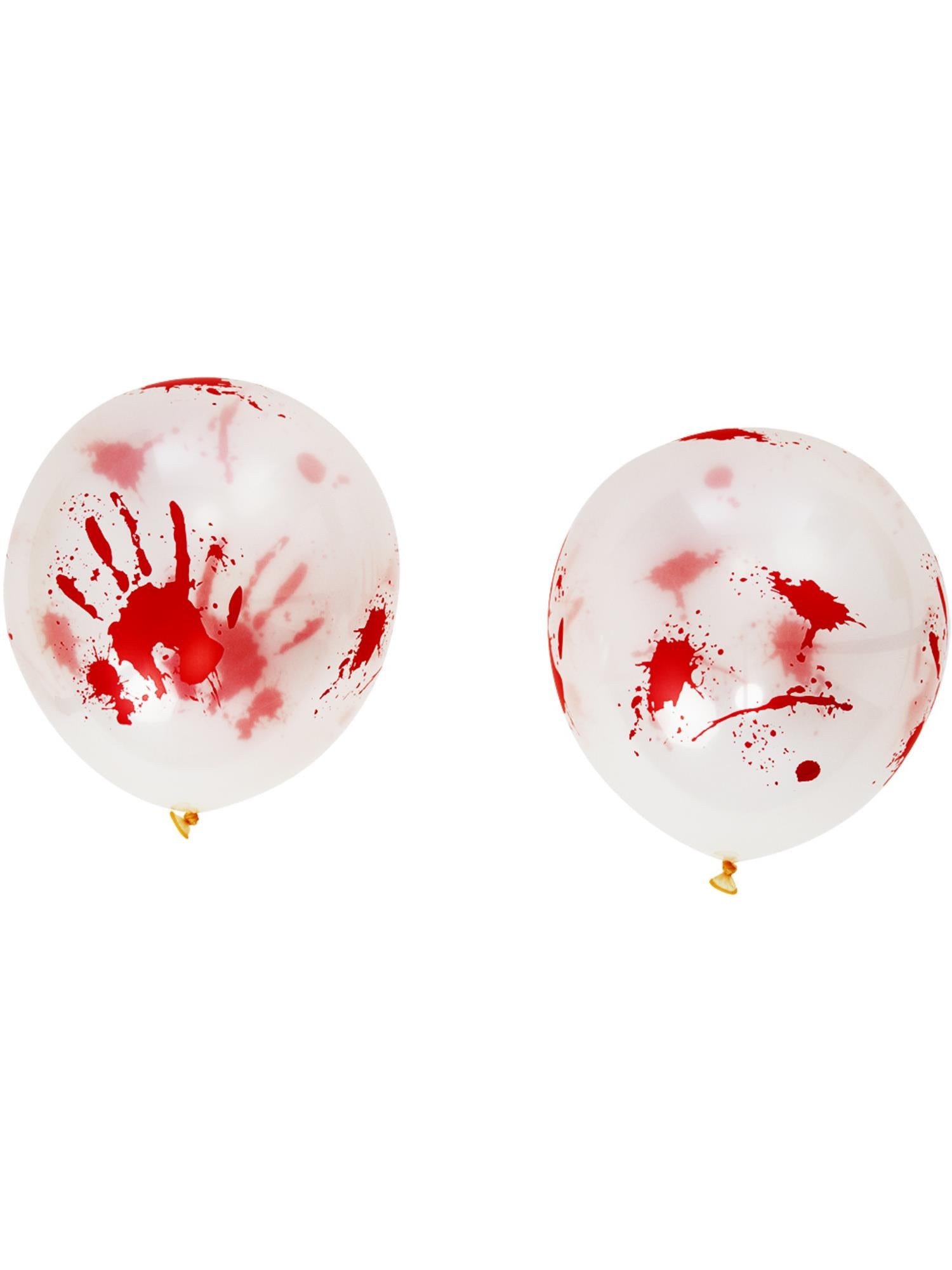 smiffys-fever-blut-luftballons-wei-30-cm-8er-pack image 1