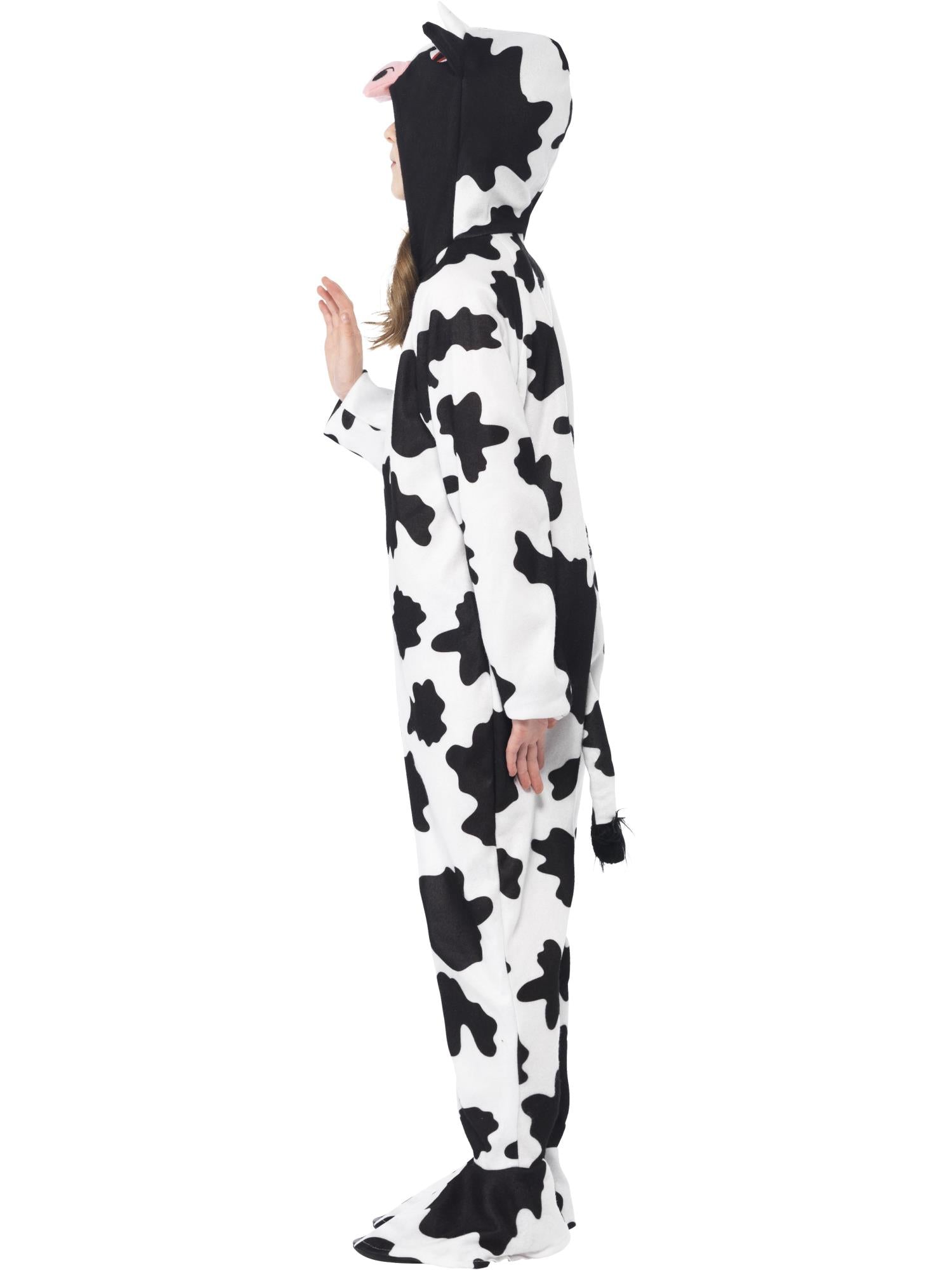 smiffys-fever-kuh-kost-m-kinder-overall-schwarz-wei-4-6-j image 5