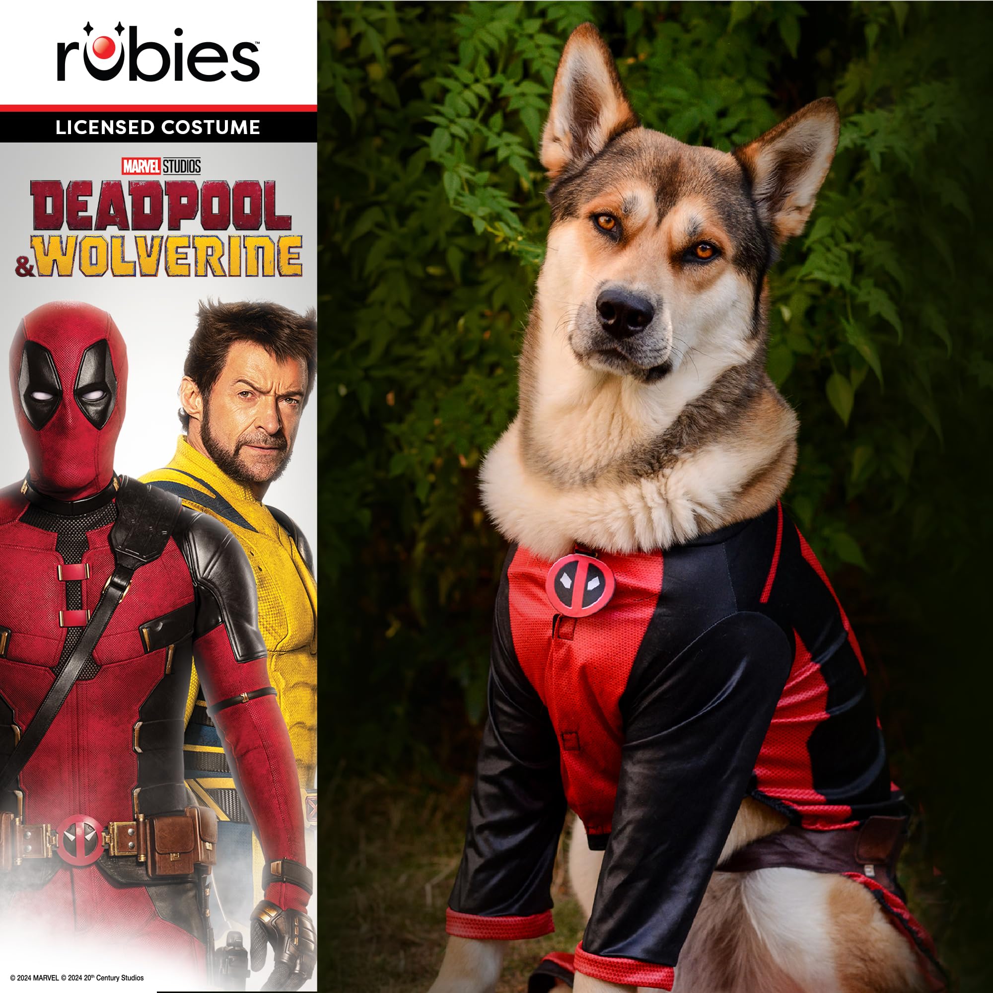rubie-s-deluxe-dogpool-hundekost-m-m-deadpool-overall image 4
