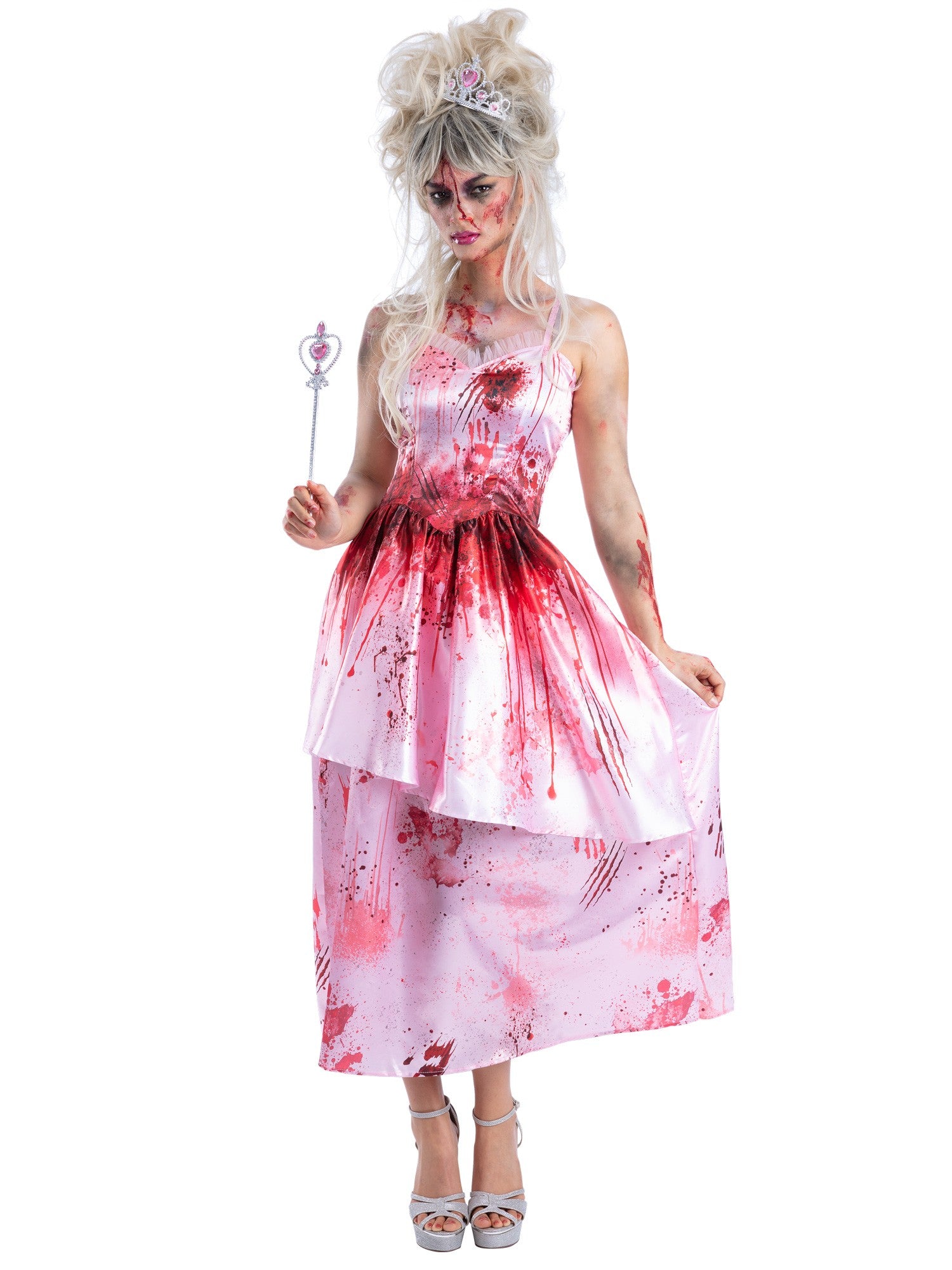 smiffys-fever-zombie-prinzessin-kost-m-m-rosa image 1