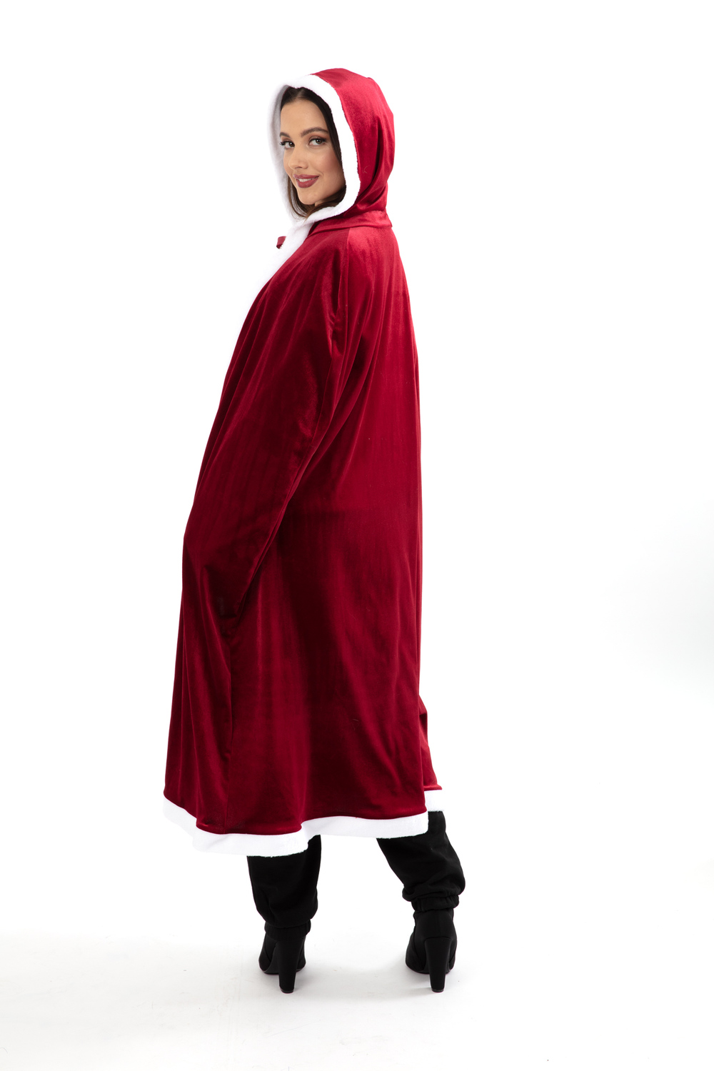 rubies-capes-weihnachtsfrau-cape-rot-samt-umhang image 3