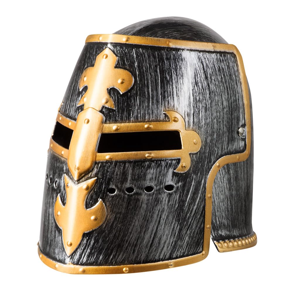 boland-headwear-kreuzritter-helm-44043-ritterhelm-grau image 2