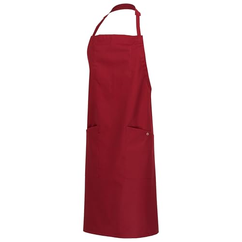 clinotest-personal-kochsch-rze-rot-schwarz-mit-brusttasche-95-grad image 4