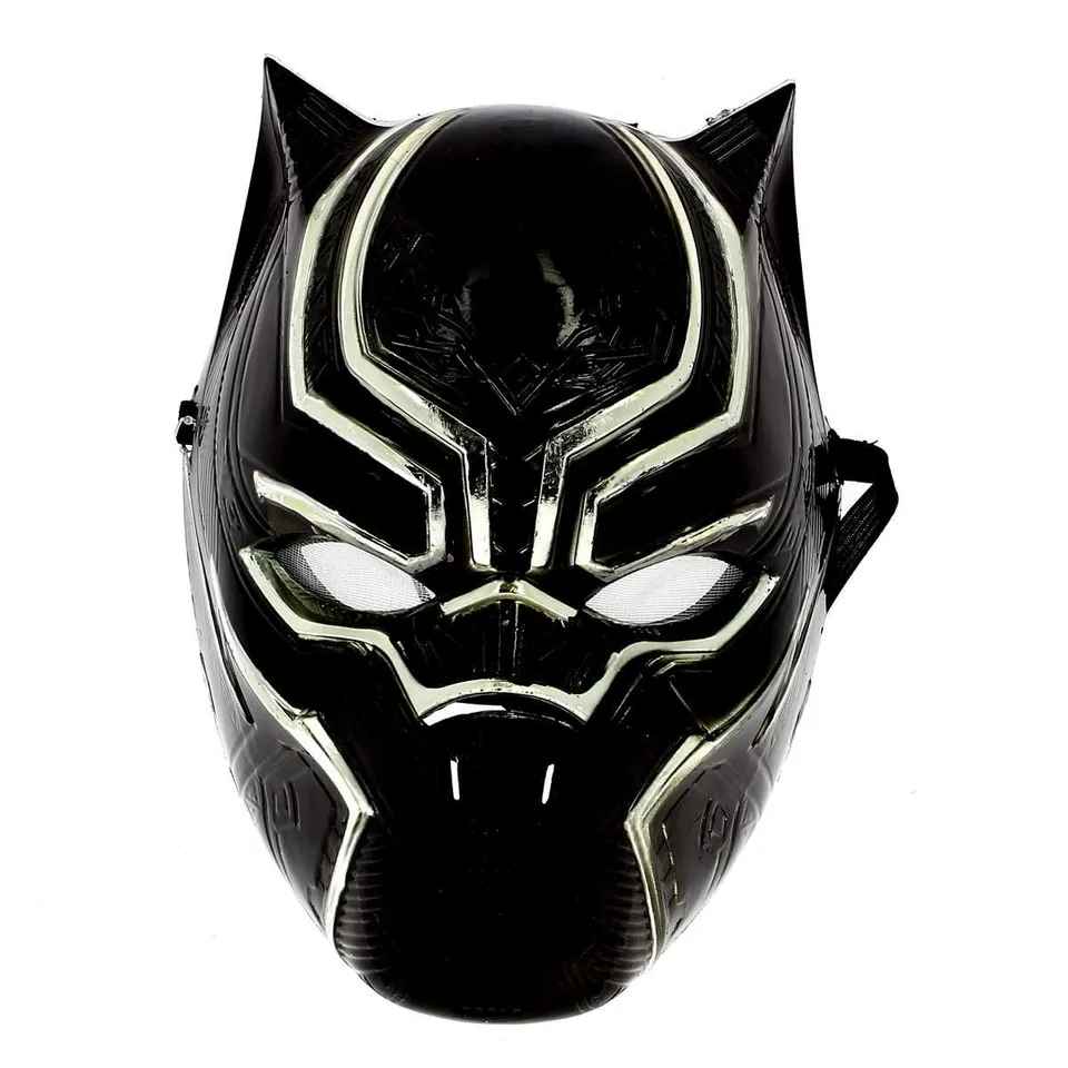 rubie-s-deluxe-black-panther-kindermaske-einheitsgr-e image 1