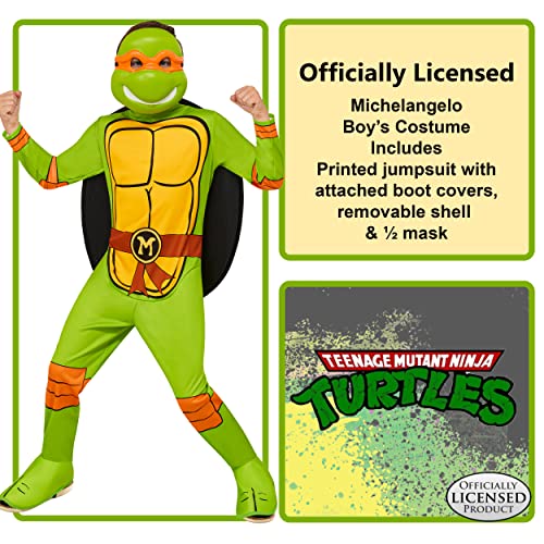 rubie-s-deluxe-turtles-michelangelo-kinderkost-m-gr-l-mit-panzer image 7