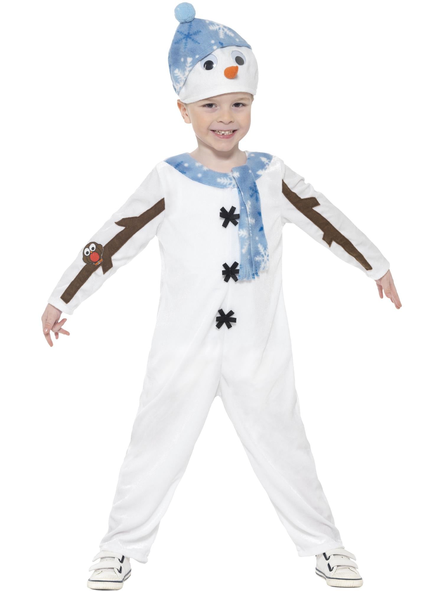 smiffys-fever-snowman-schneemann-kost-m-overall-wei-3-6j image 6