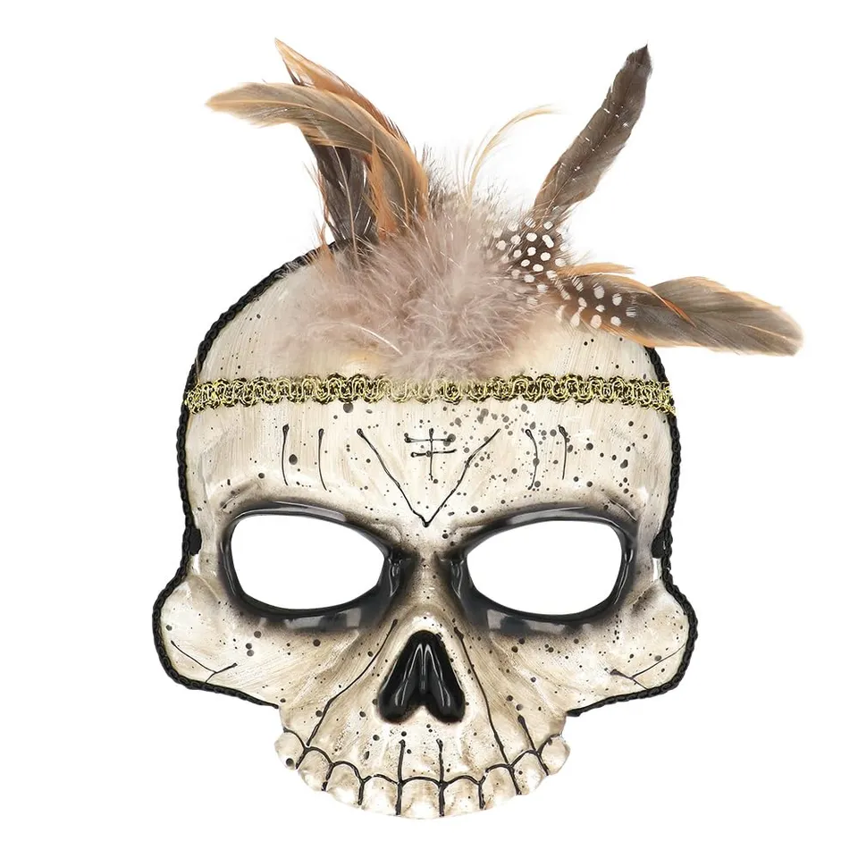 boland-voodoo-damballa-halbmaske-f-r-erwachsene image 1