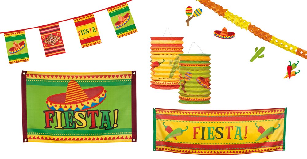 boland-wimpelkette-fiesta-10m-deko-bunt-mexiko image 2