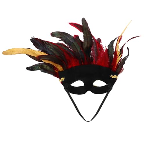 boland-voodoo-marasa-augenmaske-braun-federn image 7