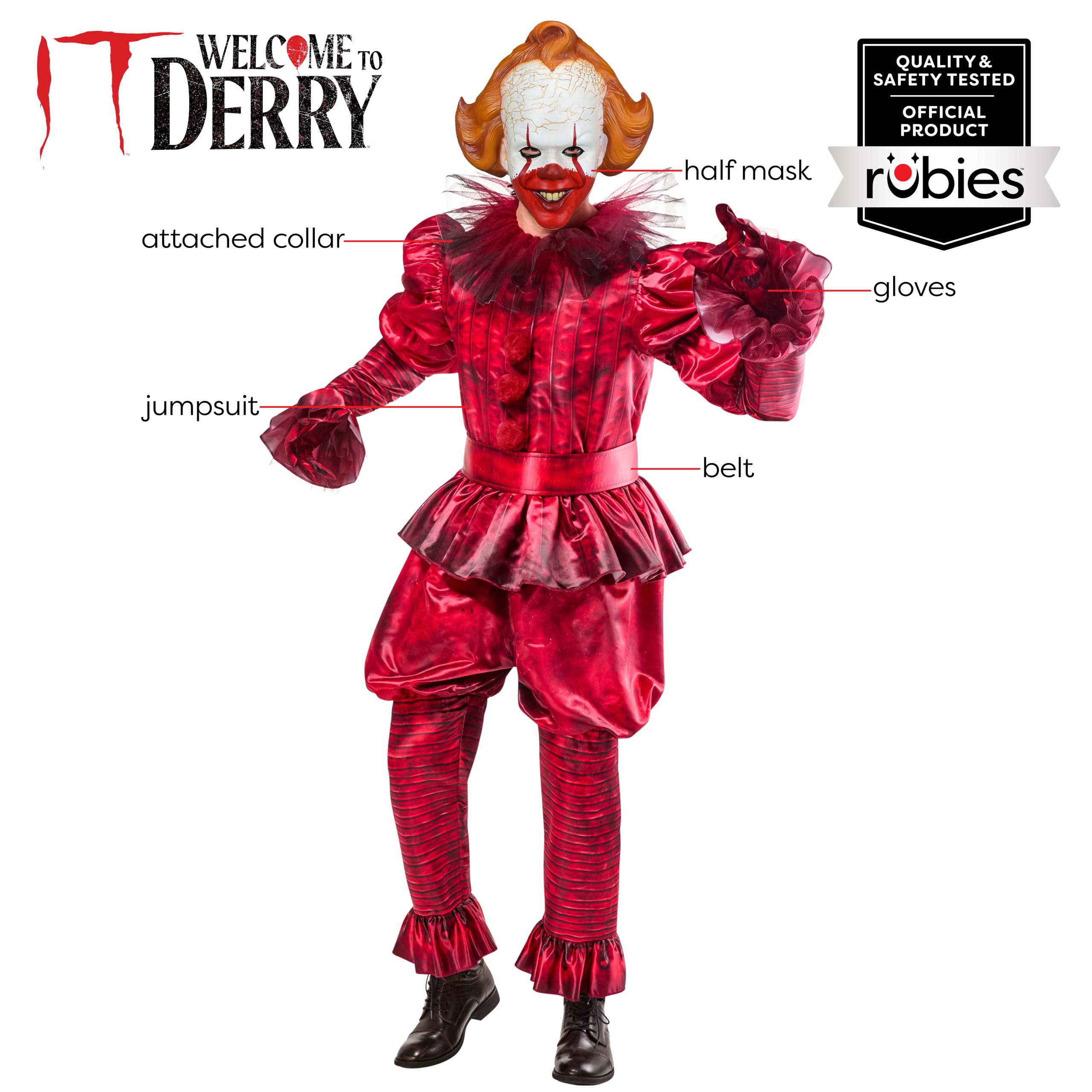 rubie-s-deluxe-bloody-pennywise-herrenkost-m image 2