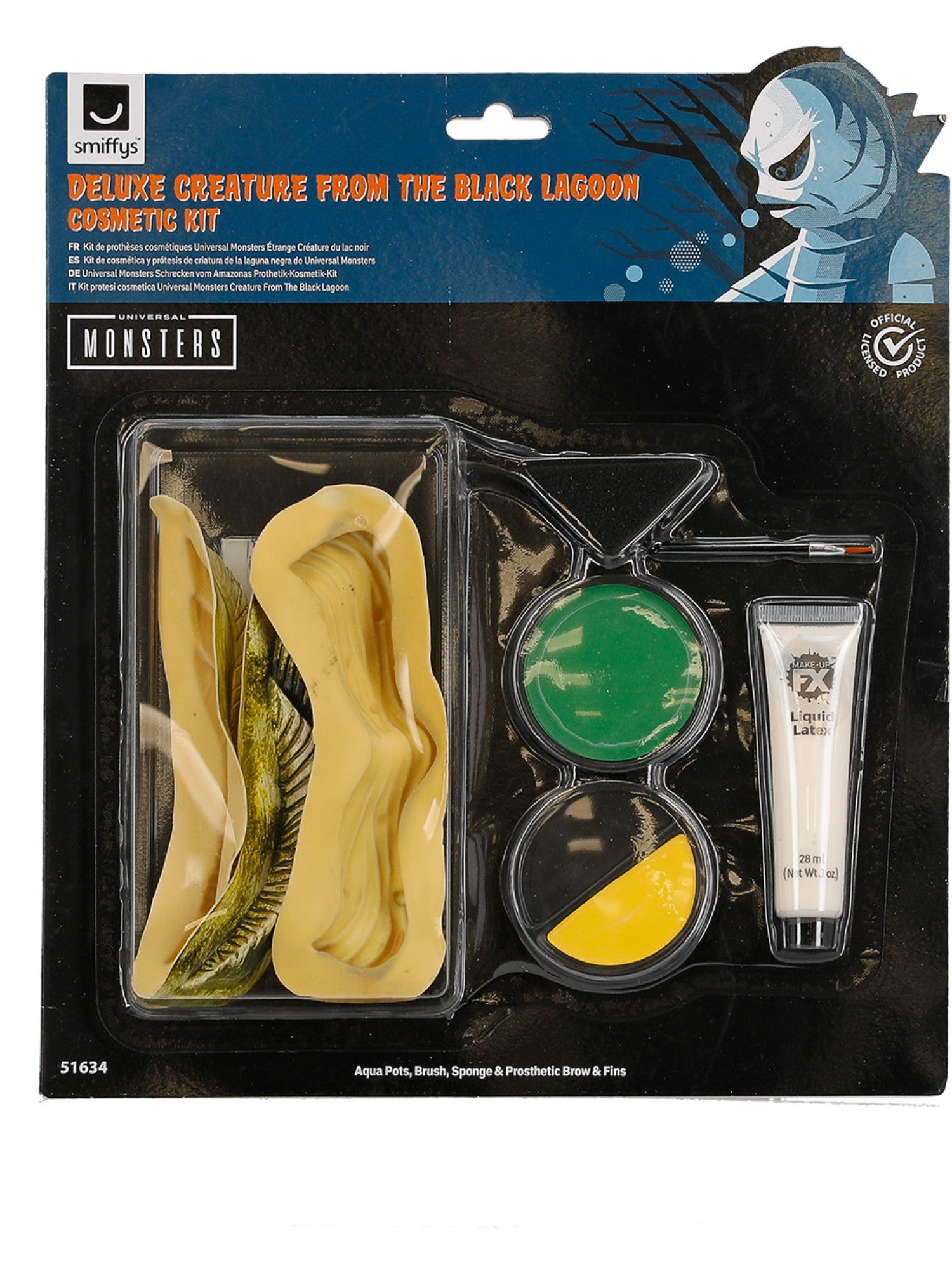 smiffys-fever-universal-monsters-creature-schminkset-gr-n image 1