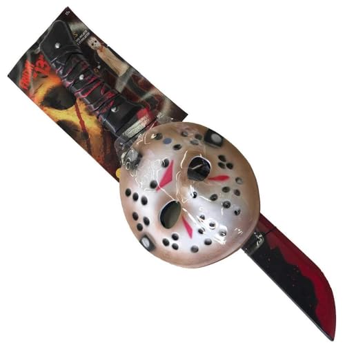 rubie-s-deluxe-friday-the-13th-jason-maske-machete-set-herren image 6