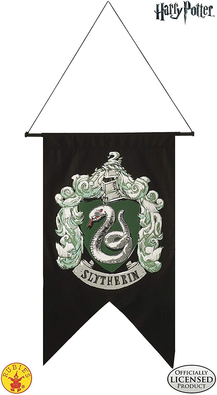 rubie-s-deluxe-harry-potter-slytherin-banner-wanddeko-wappen image 2
